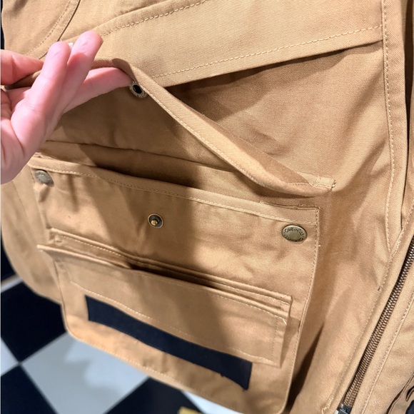 Cabela's Brown Utility Vest - Picture 6 of 11